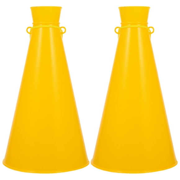 SHISUYAN 2Pcs Cheer Megaphone Party Accessory Cheering Megaphone Noisemaker Toy Party Noisemaker Prop