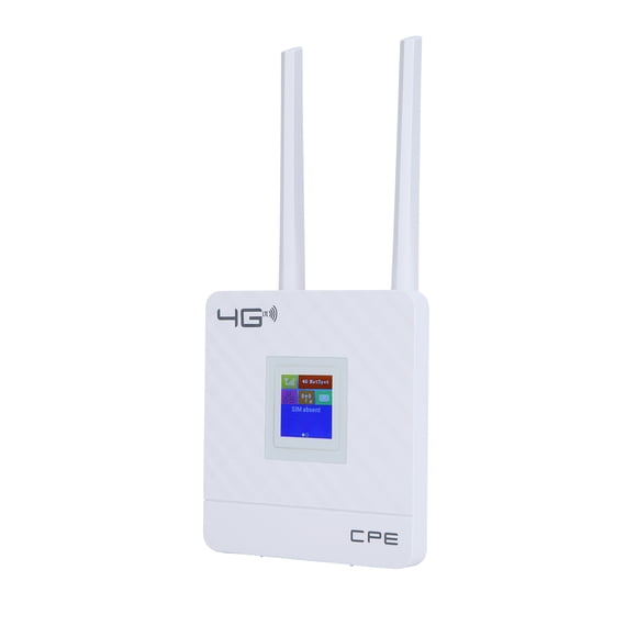 Enrutador Inalámbrico De Internet, Enrutador De CPU De Computadora Portátil 4G/3G Con Antenas Duales Integradas Para Cobertura De Largo Alcance Para Transmisión