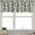 thumbnail image 3 of Ambesonne Paisley Valance & Curtain, Teardrop Eastern Motif, 55"x45", Multicolor, 3 of 6