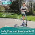 thumbnail image 3 of GOTRAX Scout Pro Kids Electric Scooter for Ages 4-7, 5" Flash Front Wheel , Kick Scooter Unisex Black, 3 of 8
