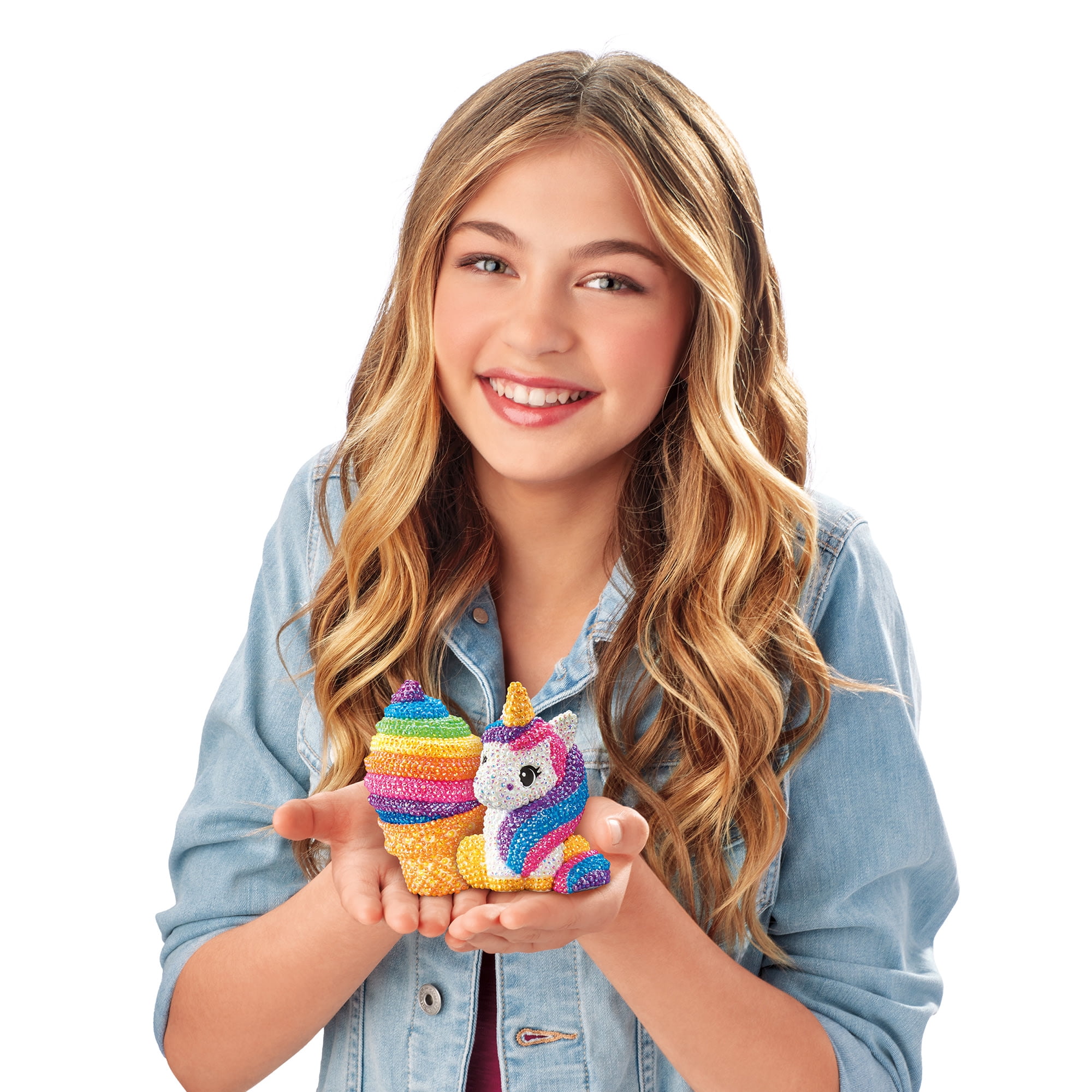 Shimmer ‘n Sparkle: 3D Crystal Gem Creations DIY Collectible Kit, Kids Ages 8+
