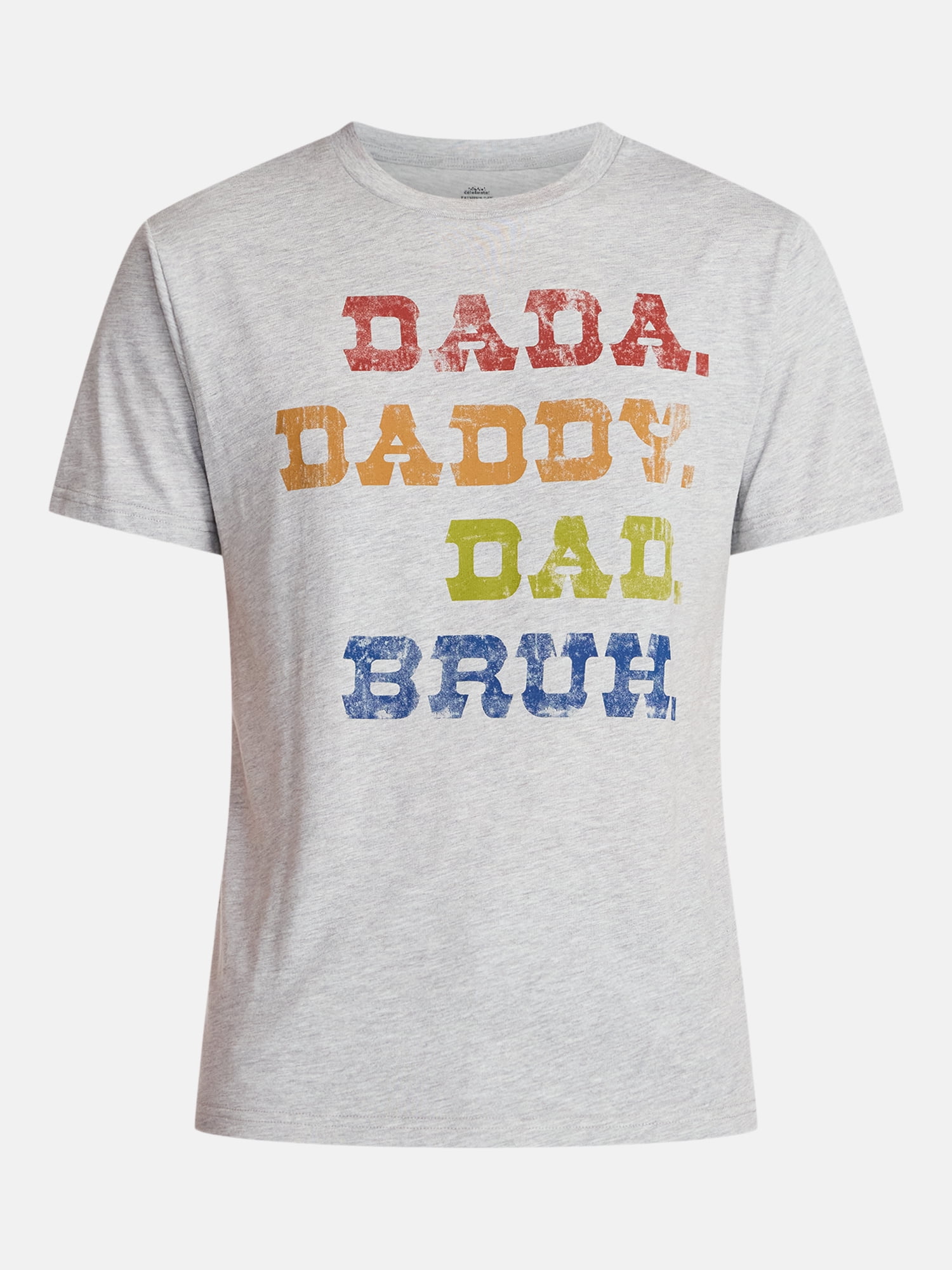Father's Day Men's Dad Bruh Graphic Tee by Way to Celebrate, Sizes XS-5XL