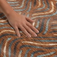 thumbnail image 3 of Addison Rugs Mayfield Premium Machine Washable Transitional Abstract Paprika Rectangle Rug, 10' x 14', 3 of 8
