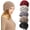 Elegant Colors 5pcs, variant on 5Pcs Crochet Slouchy Beanie Hat Fall Handmade Knit Floral Skull Cap Lightweight Cotton Cutout Summer Hats for Women Girls