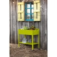 thumbnail image 2 of Metal Grow Table with Handle Green, 2 of 5