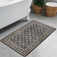 thumbnail image 2 of Washable Vintage Kitchen Mat 31"x20" Non Slip Soft Plush Low Profile Kitchen Rug, Distressed Medallion Oriental Style Sink Mat for Laundry Room Bedroom Office, 2 of 6