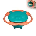 thumbnail image 2 of ZJchao Children Rotation Spill Re Sistant Bowl Feeding 360 De Grees Tableware Baby Toddlers Spill Ma Gic Bowl, 2 of 4