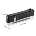 thumbnail image 3 of 2-in-1 Portable  Money Detector Counterfeit Cash Currency Banknote Bill Checker Tester with UV Light Flashlight for USD EURO POUND, 3 of 7