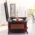 thumbnail image 3 of Flmtop Makeup Mirror Drawer Dancing Ballerina Girl Music Box Kids Musical Toy Gift, 3 of 7
