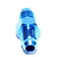 thumbnail image 2 of 4AN AN-4 Male Thread Straight Aluminum Anodized Fitting Adapter BLUE, 2 of 4