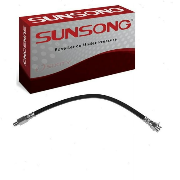 Sunsong Rear Center Brake Hydraulic Hose compatible with Ford Falcon 1960-1965