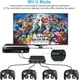 thumbnail image 5 of Adaptador de Controlador Gamecube, Adaptador de Controlador Gamecube para Super Smash Bros Adaptador con 4 Puertos para Wii U, Nintendo Switch y Puertos USB para PC (Negro) JM Cocina, Decoración y Otros, 5 of 5