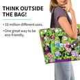 thumbnail image 3 of Invader Zim Characters Tote Bags Reusable Women Shoulder Bag Grocery Bag Travel Beach Shopping Work Daily Handle Bag, 3 of 8