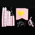 thumbnail image 4 of It´s Pancarta Banderita de Papel Ventilador Moliente Fondo Decoración de Baby Shower Rojo Suministro Yotijar Papel Papel Fan Garland, 4 of 7