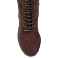 thumbnail image 5 of Journee Womens Jenicca Stacked Heel Knee High Boots, 5 of 10