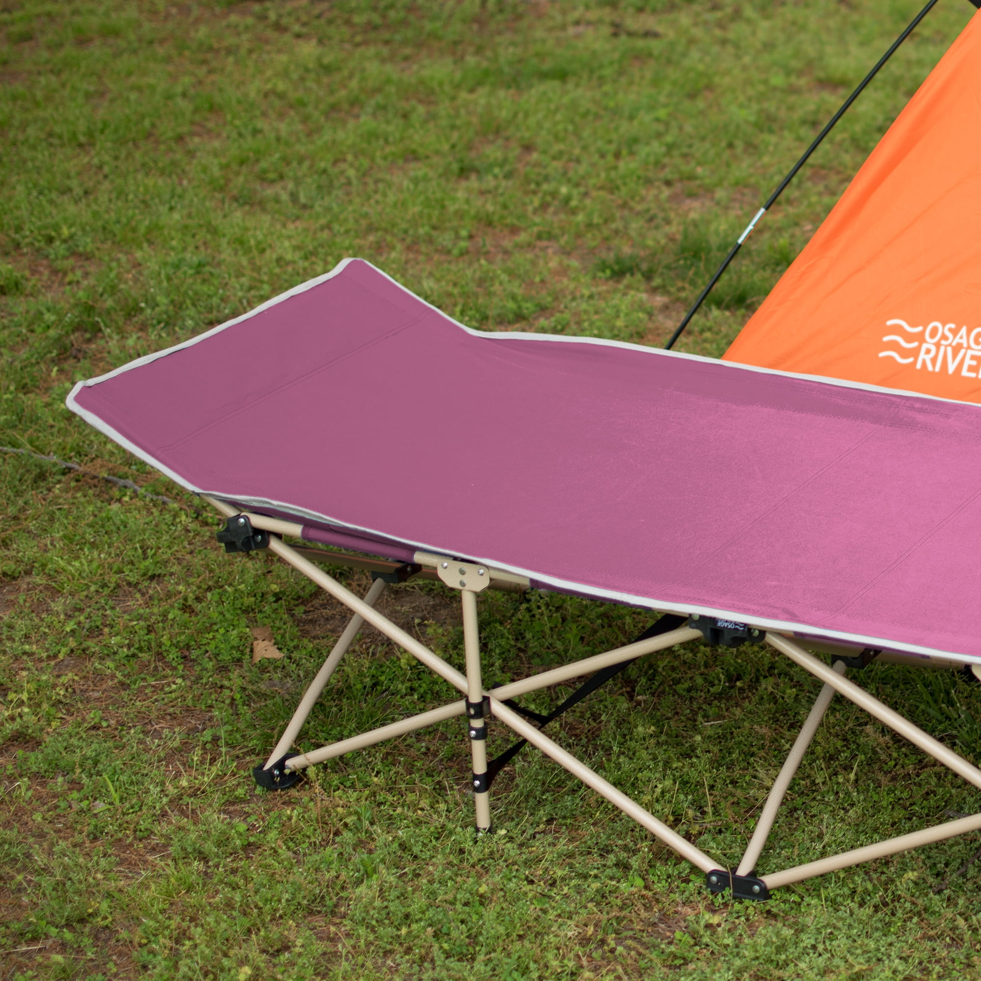 higear folding camp bed