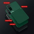 thumbnail image 2 of Dteck Case For Samsung Galaxy S21 6.2-inch,Luxury Shockproof Rubber Silicone TPU Protector Ultra Slim Hybrid Business Back Phone Cover,Green, 2 of 5