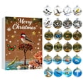 thumbnail image 1 of Christmas Advent Calendar Keychains for Backpacks 2025 Ornaments Advent Calendar Acrylic Backpack Keychain Gift, 1 of 7