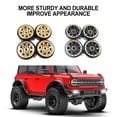 thumbnail image 2 of Llantas de Metal Tholdsy de latón a prueba de golpes 1/24 Axial SCX24 RC piezas de coche, 2 of 6