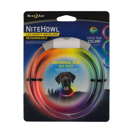 safety necklace led ize rechargeable nite disc collar select dog dialog displays option button additional opens zoom