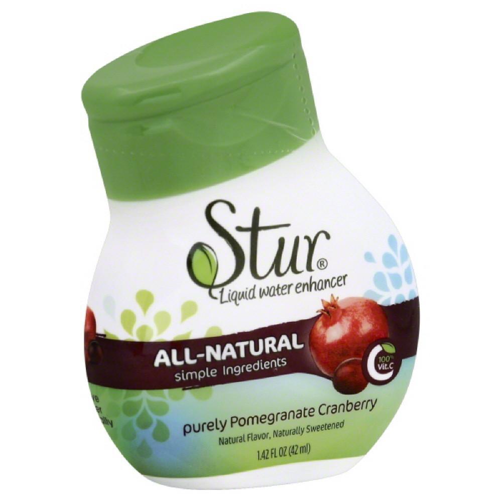 Stur Purely Pomegranate Cranberry Liquid Water Enhancer, 1.4 Oz (Pack