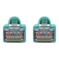thumbnail image 4 of Tripp Lite 14ft RJ45 M/M Cat6a Snagless Shielded STP Patch Cable Aqua N262014AQ, 4 of 5