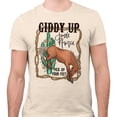thumbnail image 2 of Giddy up Jingle Horse Shirt Unisex X-Small Natural, 2 of 5