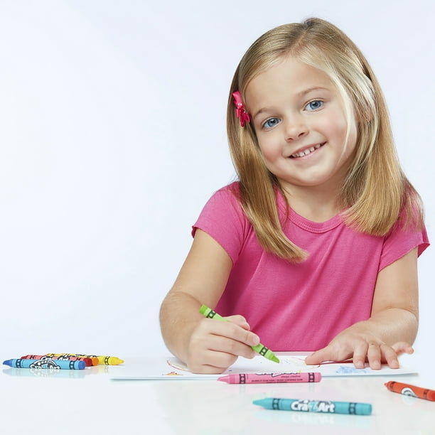 Cra-Z-Art School Quality Multicolor Crayons, 24 Assorted