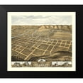 thumbnail image 2 of Ruger 23x20 Black Modern Framed Museum Art Print Titled - Decorah Iowa - Ruger 1870, 2 of 5