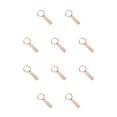 thumbnail image 1 of Naiovety Blank Keychain Polish Decoration Key Chain Handbag Decorative Hanging Fashion Clothes Keyring Keys Gifts Waist Engraving Type2 NO2, 1 of 6