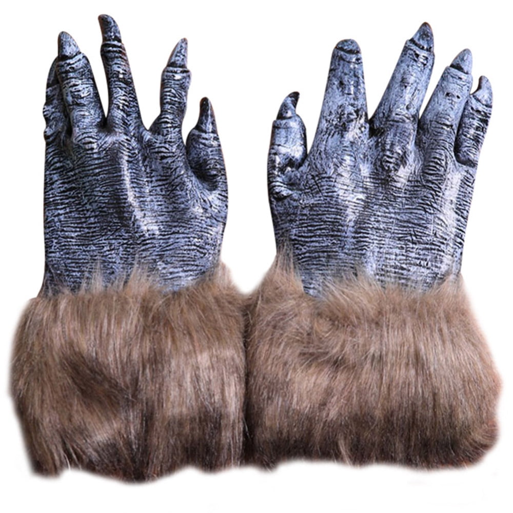Halloween Simulation Werewolf Gloves Horrific Imitation Wolf Claw