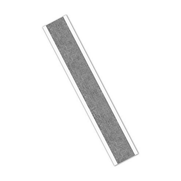 TapeCase 438 0.5" x 7"-250 Silver High Temperature Heavy Duty Aluminum/Acrylic Adhesive Foil Tape, 0.5" x 7" Rectangles, -65 to 300 degrees F Performance Temperature, 0.0072" Thickness, 7" Length