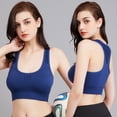thumbnail image 5 of Sujetador deportivo hueco, transpirable, a prueba de golpes, para fitness, running, yoga, chaleco sin aro de acero, ropa interior deportiva para mujer, 5 of 5