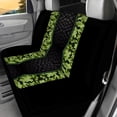 thumbnail image 5 of Qpednta Camo Green Car Seat Covers Full Set 4 Pack Easy to Install Front Seat Protector Auto Seat Rear Split Bench Cover Universal Automotive Seat Cover Accessories, 5 of 7