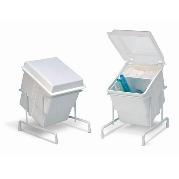 Zirc Dental 29R610 E-Z Storage Tub System Clear Lid 5.25" X 4.25" X 4.75"