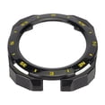 thumbnail image 2 of Funda protectora para PC, resistente a los golpes, resistente a los golpes, marco protector para reloj Huawei GT Cyber negro y amarillo, 2 of 12