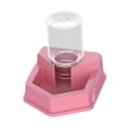 thumbnail image 3 of Comedero para reptiles, resistente, para mascotas, adorno, fácil limpiar, regalo, dispensador agua portátil para serpientes, geckos y tortugas. Rosa, 3 of 8