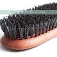 thumbnail image 2 of Desert Breeze Distributing 100% Pure Wild Boar Bristle Hair Brush PW1 Pear Wood Handle, 2 of 6