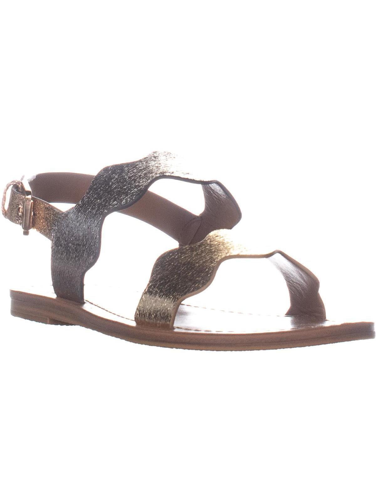 gold flat sandals canada