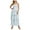 Blue, variant on vigerkar Women's Maxi Dress 2025 Summer Off Shoulder Smocked Tiered Ruffle Long Flowy Dresses Casual Beach Sundress Purple, S