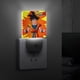 thumbnail image 4 of Dragon Ball Luz nocturna LED con sensor de anochecer a amanecer para dormitorio, baño, pasillo, escaleras - Lámpara LED nocturna de enchufe, 0.5W - 1 pieza, 4 of 6