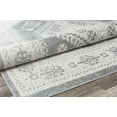 thumbnail image 5 of Rugs America Gallagher GL40A Light Grey Vintage Transitional Area Rug, 2'6"x8', 5 of 5