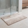 thumbnail image 6 of REGALWOVEN Quick Dry Absorbent Non Slip Chenille Bathroom Mat Cozy Shaggy Washable Home Decor for Shower and Tub Beige 20" x 32", 6 of 7