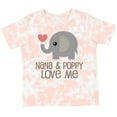 thumbnail image 3 of Inktastic Nana and Poppy Love Me Boys or Girls Toddler T-Shirt, 3 of 5