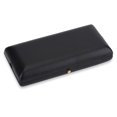 thumbnail image 1 of Yazoeia PU Leather Cover Black Oboe Reed Container Box Case with Slots for 3pcs Reeds YQ320-8382, 1 of 13