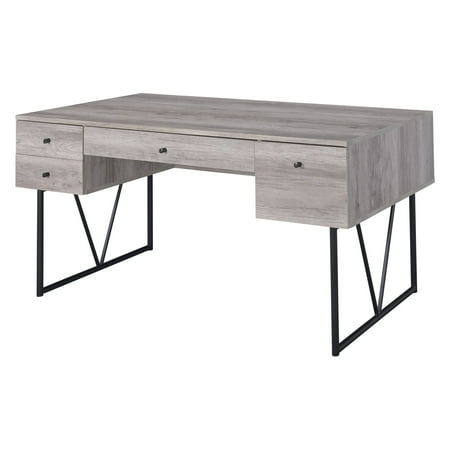 Coaster Furniture Analiese Collection Writing Desk - Gray Driftwood