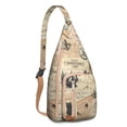 thumbnail image 1 of Trip Essentials Sling Backpack - Compact Lightweight Shoulder Bag for Vacation & City Exploration, Fashionable Anti-Theft Design, 1 of 4