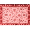 thumbnail image 1 of Ahgly Company Machine Washable Indoor Rectangle Oriental Red Traditional Area Rugs, 2' x 4', 1 of 4
