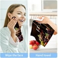 thumbnail image 7 of 4PCS Vineyard Wine Drape Towels Cotton Washcloths Set,Quick Drying & Absorbent Soft Bathroom Hand Towel Lightweight & Portable Fingertip Towel Decor Gift, 7 of 7