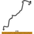 thumbnail image 2 of Dodge CHRYSLER OEM 09-17 Journey Sunroof-Drain Tube Left 5178341AC, 2 of 2